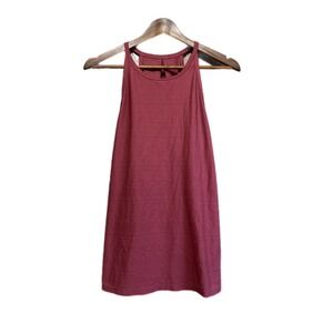 BCG Tank Top Womens Large Burgundy Excellent Geometric High Neck Racerback‎